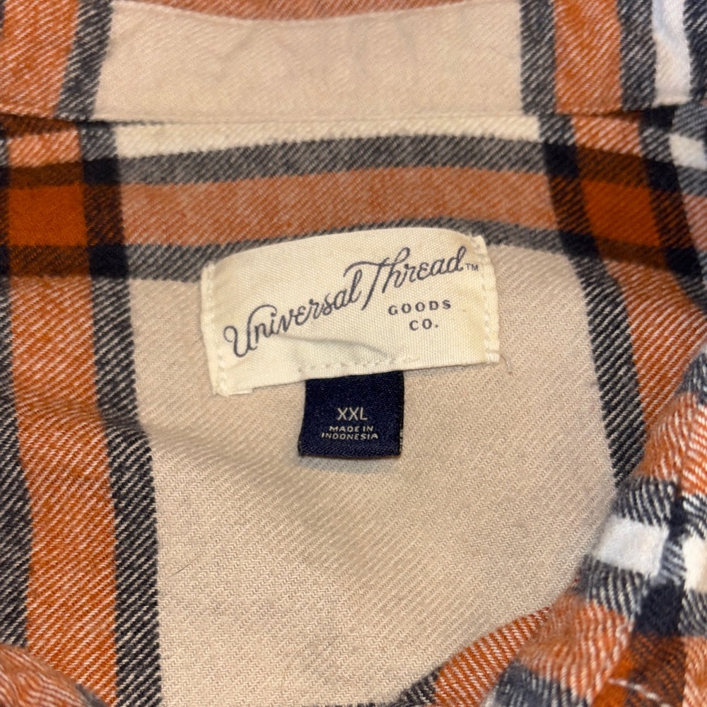Universal Thread Plaid Button Down Flannel Shirt … - image 8